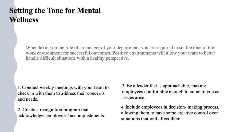 Mental Wellness slide 4